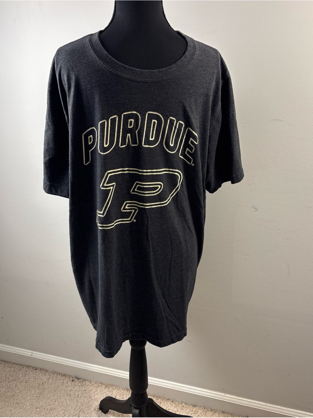 Purdue Graphic Crewneck T-Shirt - Black 446